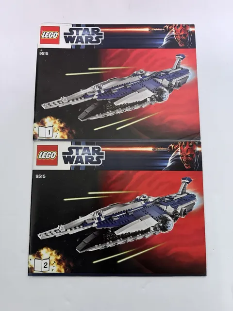 Lego Star Wars: Malevolence 9515 Instruction Manual