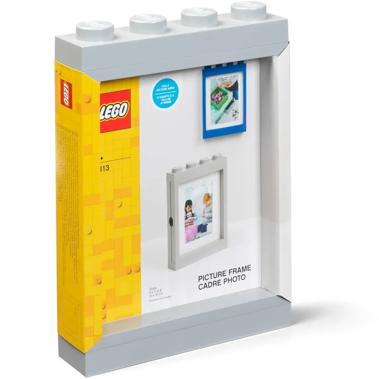 LEGO Storage Products: 41131740 Picture Frame Medium Stone Grey NEW