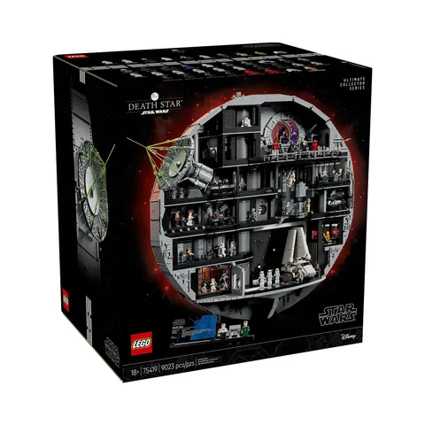 Lego 75419 Star Wars Death Star Building Set Collectible Display Model Toy