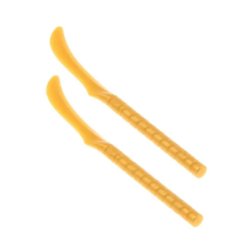 2x LEGO Figures Accessories Weapon Elf Sword Pearl Gold Staff 6013711 11156