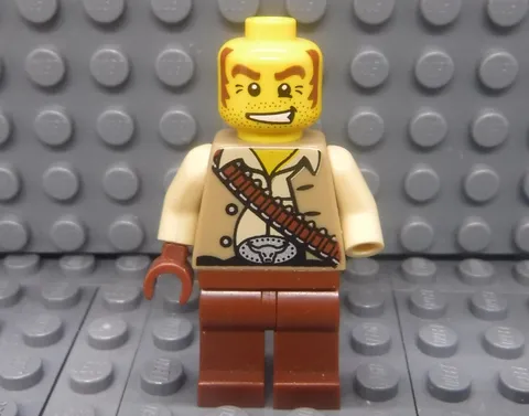 Cowboy Series 1 Ammo Belt Revolver Gun 8683 LEGOMinifigure Col016 No Hat