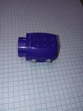 1 Dark Purple Lego Large Engine Part 43121 with 4 Gray Friction Pins WYSIWYG IRL