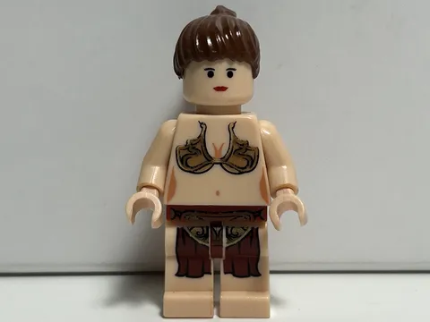 Lego Star Wars Minifigure Princess Leia Jabba's Slave Outfit SW0085
