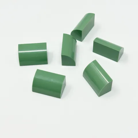 37352 LEGO Part Brick Modified 1x2x1 No Studs Curved Top SAND GREEN (6)