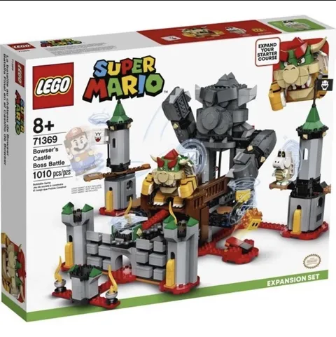 LEGO Super Mario 71369 Bowser's Castle Boss Battle New Sealed 8+ 1010pcs