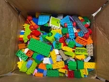 Huge Bulk Lot Of Assorted Lego Duplo Building Block Bricks 14lbs+ - No Figures