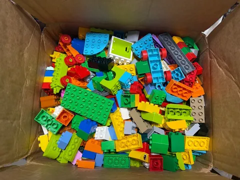Huge Bulk Lot Of Assorted Lego Duplo Building Block Bricks 14lbs+ - No Figures