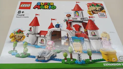 Unopened Block Set Model Super Mario Peach's Castle LEGO
