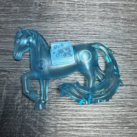 LEGO Trans-Light Blue Printed Horse Animal Disney Frozen Elsa & Nokk Set 1pc