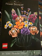 LEGO Botanical Collection Flower Bouquet 10280 Complete Set 756 pcs 18+ Box