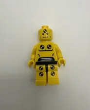 LEGO Crash Test Dummy Minifigure Yellow w/Printed Details
