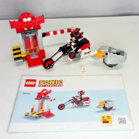 LEGO Sonic The Hedgehog Shadow the Hedgehog Escape 76995 100% Complete!!!