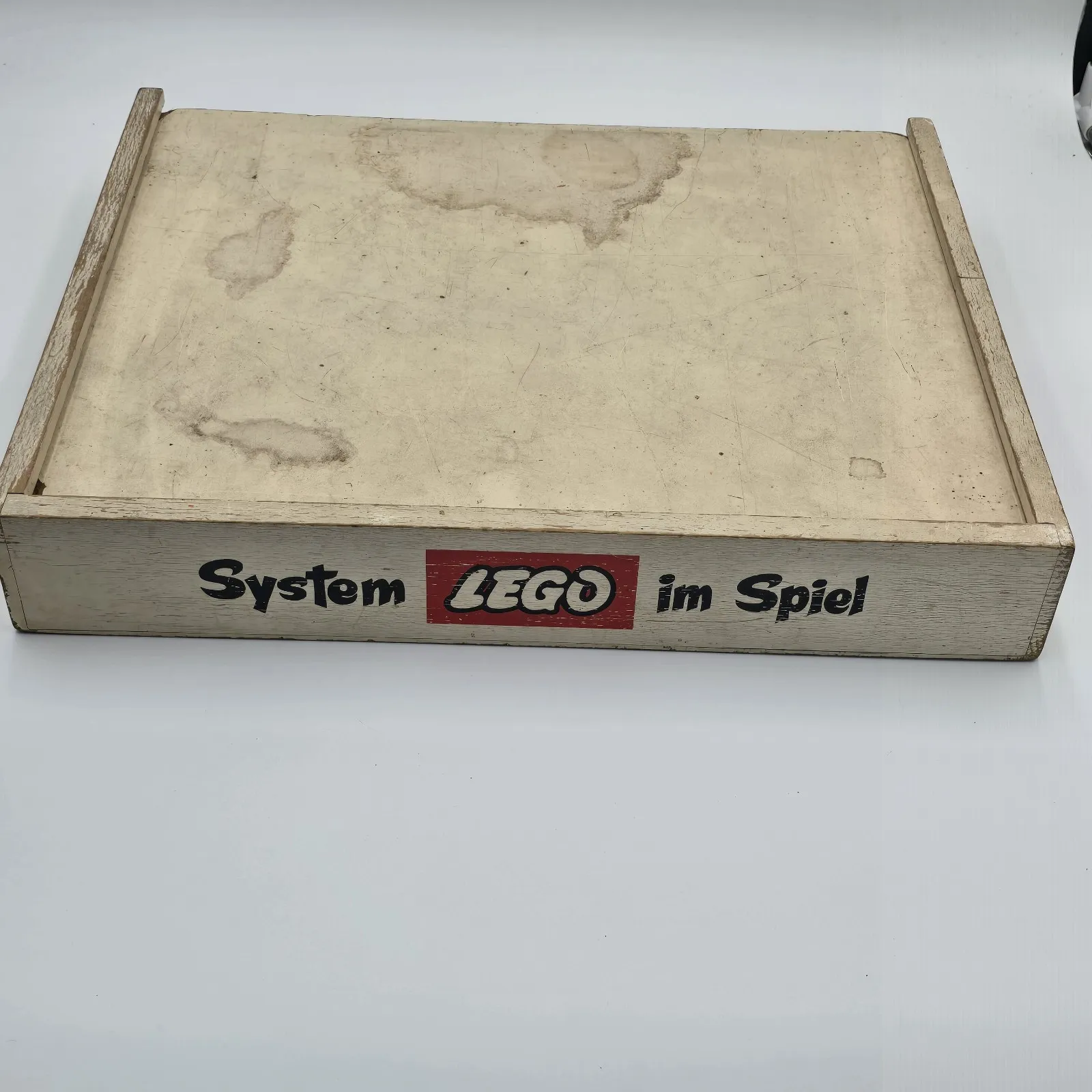 Vintage Lego Dealer Display Box Wooden System Lego In Game 60s 70s Dealer