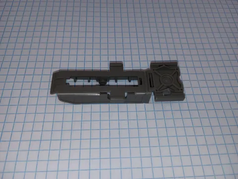 1 Lego 32306 Technic Dark Gray 7 by 3 Wheel Holder RoboRiders WYSIWYG retired