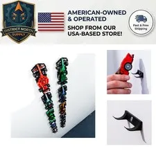 Easy Install Wall Mount Hooks for Speed Champions Cars - 12 Durable Holders