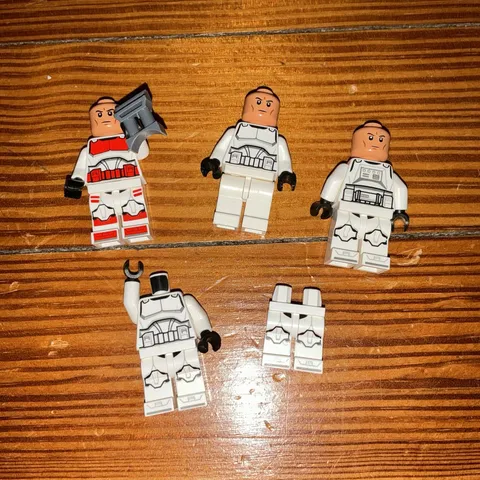 LEGO Star Wars Stormtrooper Minifigures Lot Random Pieces