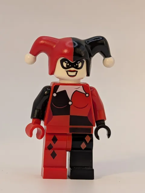 Harley Quinn Genuine LEGO Minifigure SH024 DC Batman 6857 71229 Retired