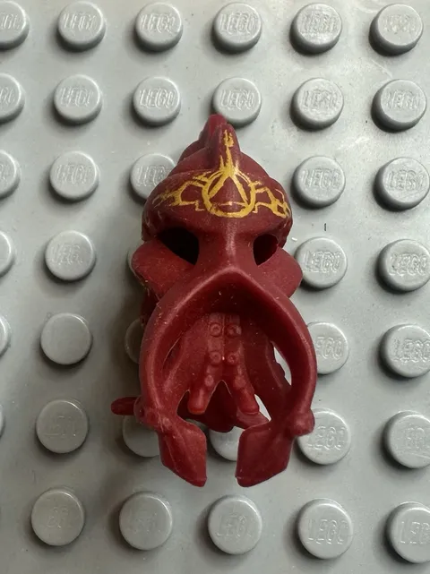 Lego Atlantis Squid Warrior Minifigure Head Gear / Helmet