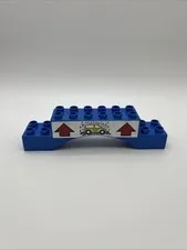 LEGO DUPLO Large blue arch brick (2 x 10 x 2 arch) Car Wash