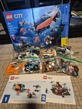 LEGO CITY Deep-Sea Explorer Submarine 60379 Complete w/ Mini Figs & Instructions