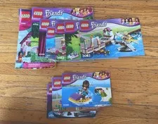 LEGO Friends Instruction Manual Lot – 10 Manuals