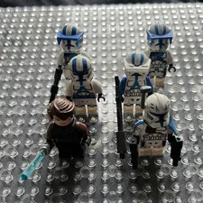 LEGO Star Wars 501st Clone Trooper Minifigure Lot - Clone Trooper Set Name, 6+