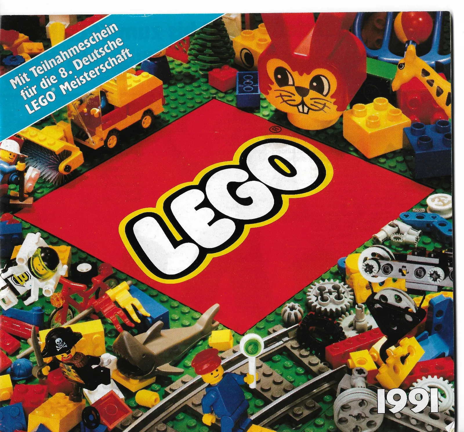 Lego Catalog 1991 Brochure