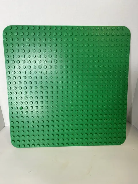 Lego Duplo Large Base Board Green Plate 15"x15"   Round Corners Sheet