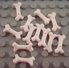 LEGO Lot of 12 White Small Animal Bone Minifigure Accessories