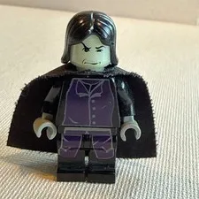 LEGO Minifigure Professor Snape with Glow Head Harry Potter Villain Hogwarts