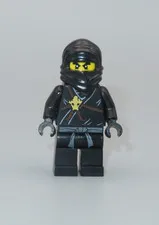 LEGO Ninjago Cole black The Golden Weapon minifigure Ninja 2112 2516 2263