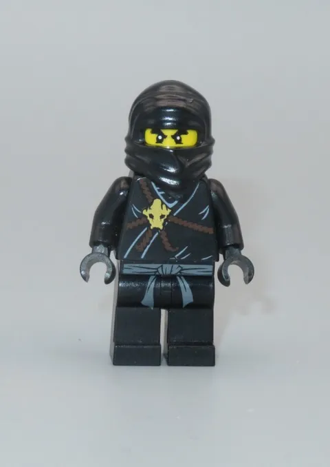 LEGO Ninjago Cole black The Golden Weapon minifigure Ninja 2112 2516 2263