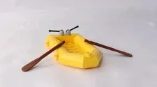LEGO Boat, Rubber Raft, Small Yellow #30086