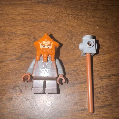 Lego Nori the Dwarf Minifigure The Lord of the Rings The Hobbit 79010 lor046