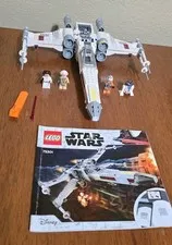 LEGO Star Wars 75301 Luke Skywalker's X-Wing Fighter 100% Complete w/ Manual