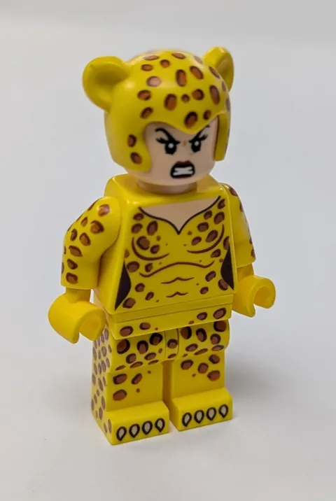 Lego colsh06 Cheetah - Minifigure - Collectible/DC Super Heroes - dual head/tail