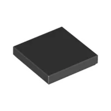 Lego Briques Pièces 20x Noir 2x2 Carreau Plat Mince sans Clou 306826 3068 Neuf
