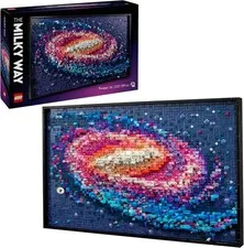 LEGO 31212 Art Milky Way Galaxy Building Kit, 3D Layered Space-Themed Wall