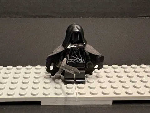 Lego Lord of the Rings Ringwraith Nazgûl Minifigure Black Robe Sword lor018