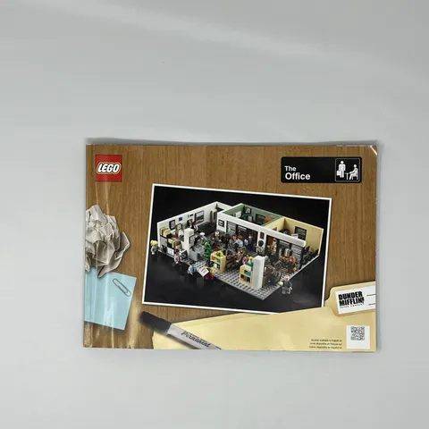 21336 Instruction Manual Only LEGO Ideas The Office Dunder Mifflin Paper Co. 21a