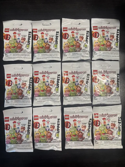 LEGO 71033 The Muppets Complete Set of 12 Minifigures NEW/Sealed READ