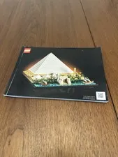 LEGO Architecture 21058 Great Pyramid Of Giza Instruction Manual / Booklet ONLY