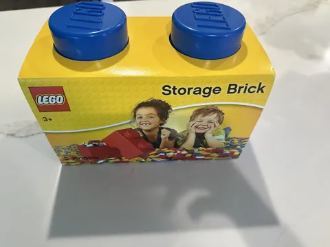 LEGO Box Blue Storage Brick 5001383 Stackable Container 4 Knobs Studs 2x2 New