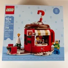 LEGO Winter Village 40776 Hot Chocolate Stand Exclusive Sold Out Factory Sealed