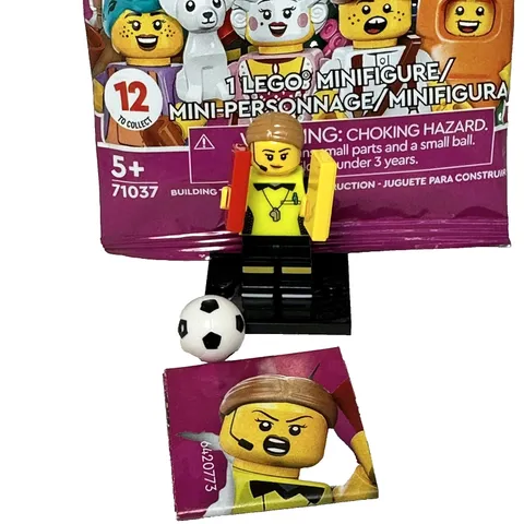 LEGO Series 24 Soccer Football Referee Minifigure (71037) Retired
