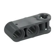 LEGO Part 42003 - Dark Bluish Gray Technic Axle and Pin Connector Perpendicular