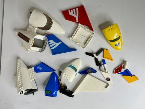 Lego Airplane Parts Lot  Cockpits, Tail Wings And More