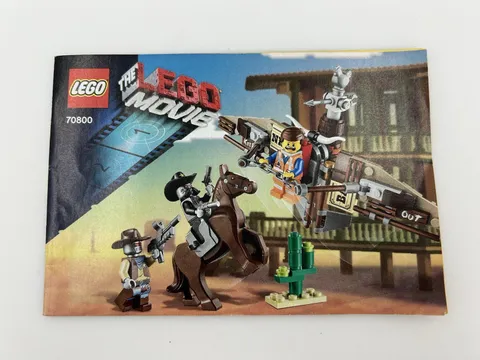The Lego Movie 70800 Instructional Manual Only
