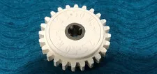 LEGO PART 60c01 TECHNIC 24 TOOTH CLUTCH GEAR (WHITE)