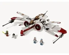 LEGO Star Wars: ARC-170 Starfighter (8088) Missing 3 Figs